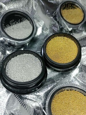 Efecto Caviar Dorado/ Plateado