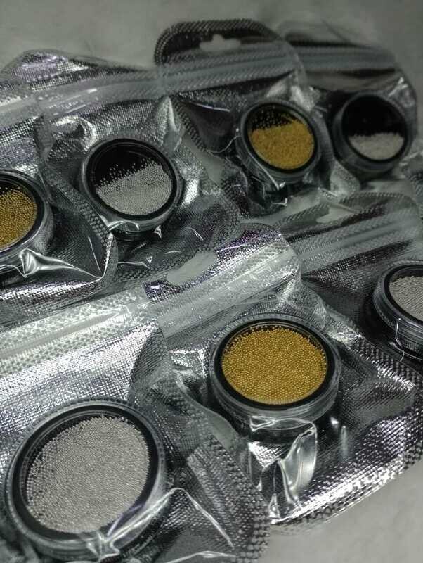 Efecto Caviar Dorado/ Plateado