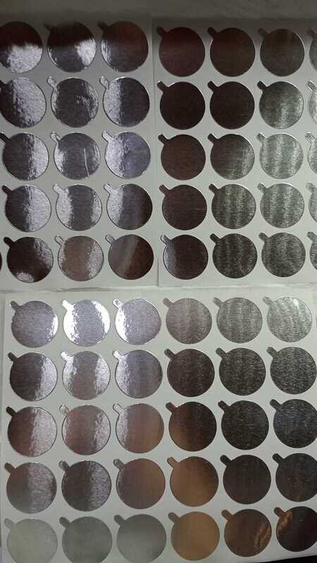 Adhesivos de Aluminio P/pegamento de Pestañas
