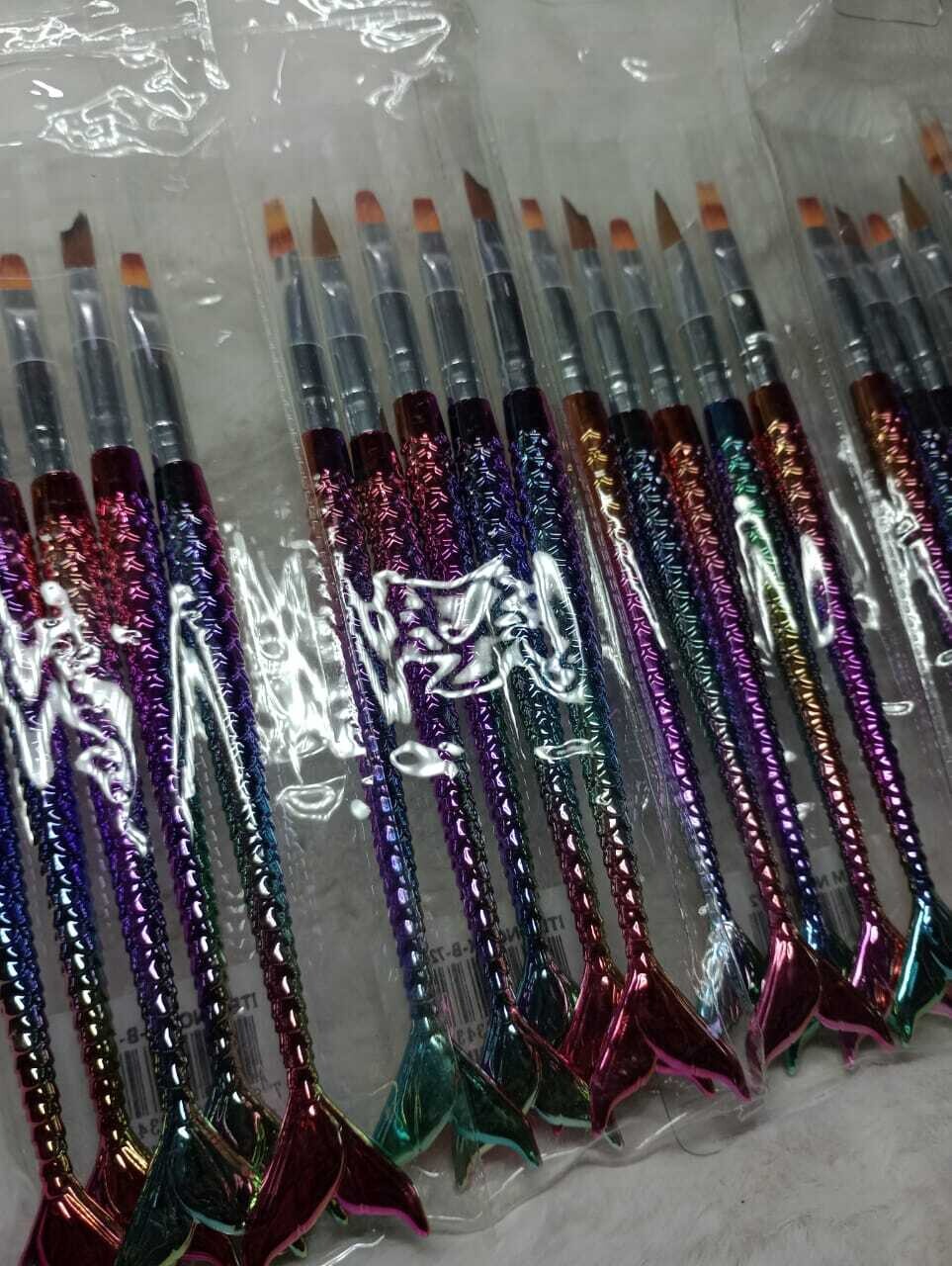 Set de pinceles x 5 (Sirena)