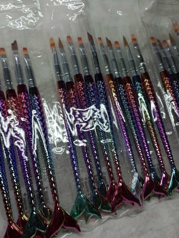 Set de pinceles x 5 (Sirena)