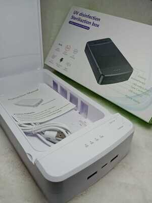 Caja Esterilizador Con Luz Uv Multifuncion Desinfectante