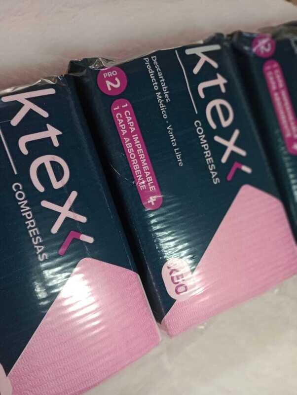 Compresas Rosas x 50u