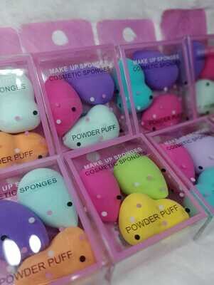Mini esponjas x 3u