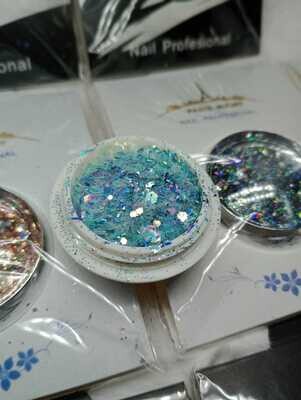 Polvo Glitter de Paris Night(Consultar Colores)