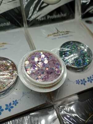 Polvo Glitter de Paris Night(Consultar Colores)
