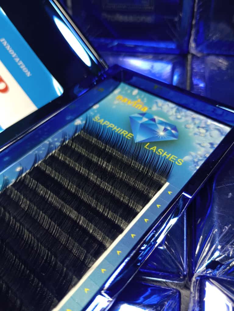 Pestañas Navina pelo por pelo 0.15-C12