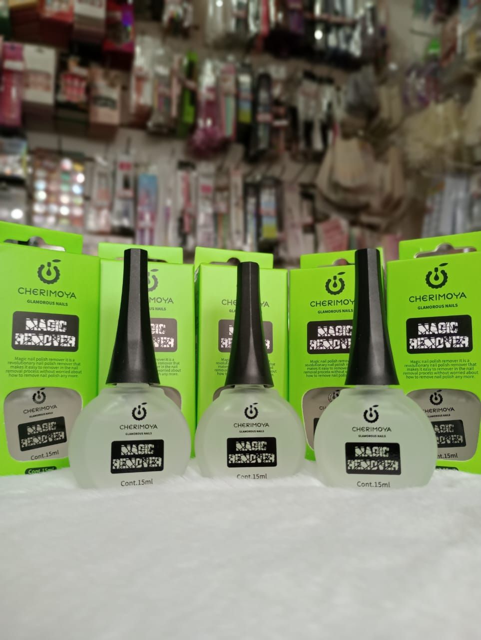 Esmalte Removedor Magico de Cherimoya para semipermanente