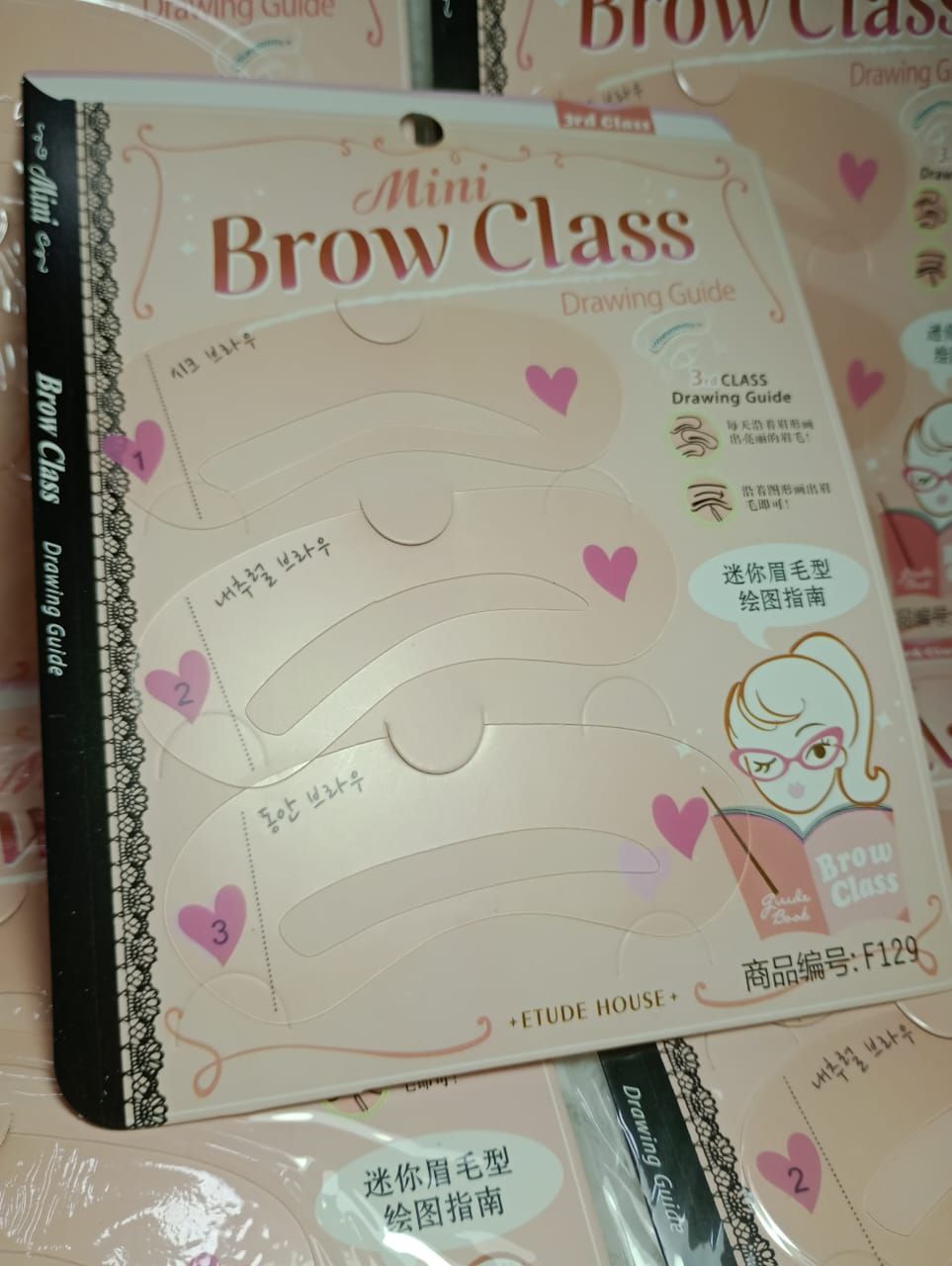 Plantilla para Cejas (para Depilar y Maquillar)