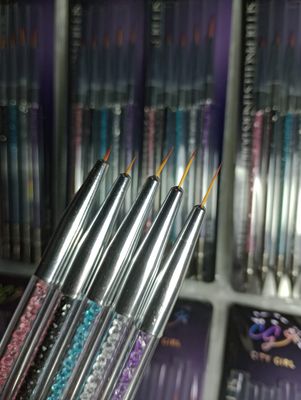 Set de Pinceles Liner + Dotting City Girl  x 5u