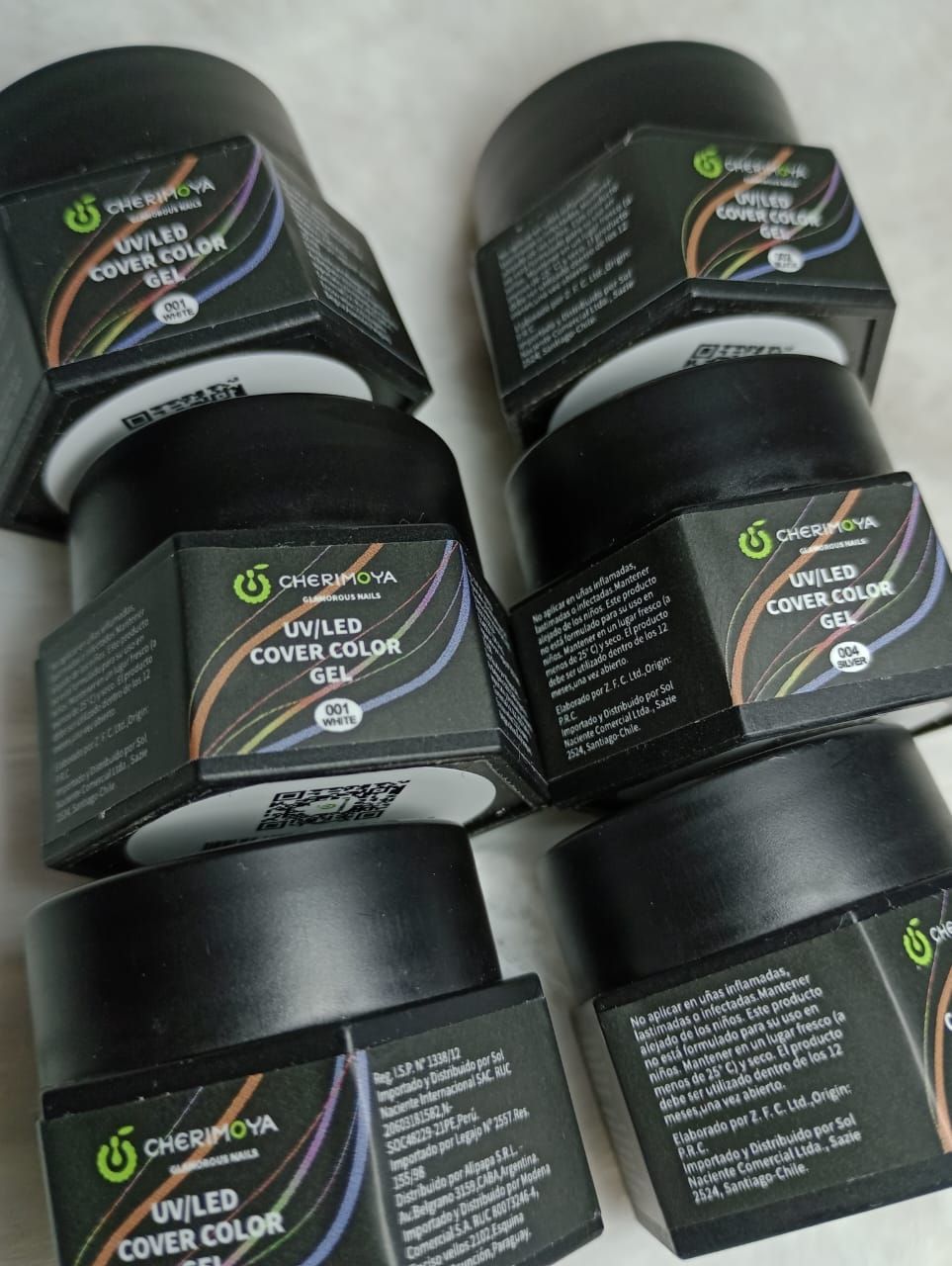 Gel paint Cherimoya (Blanco, Oro, Plata)