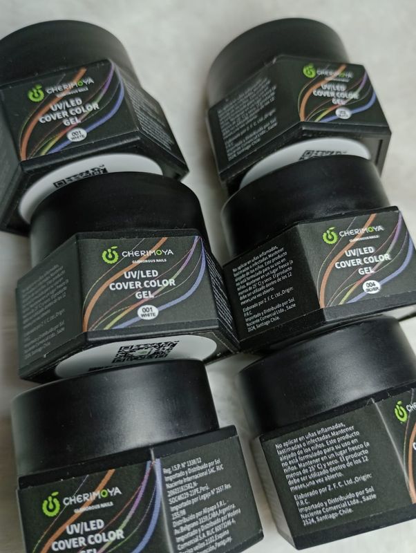 Gel paint Cherimoya (Blanco, Negro, Oro, Plata)
