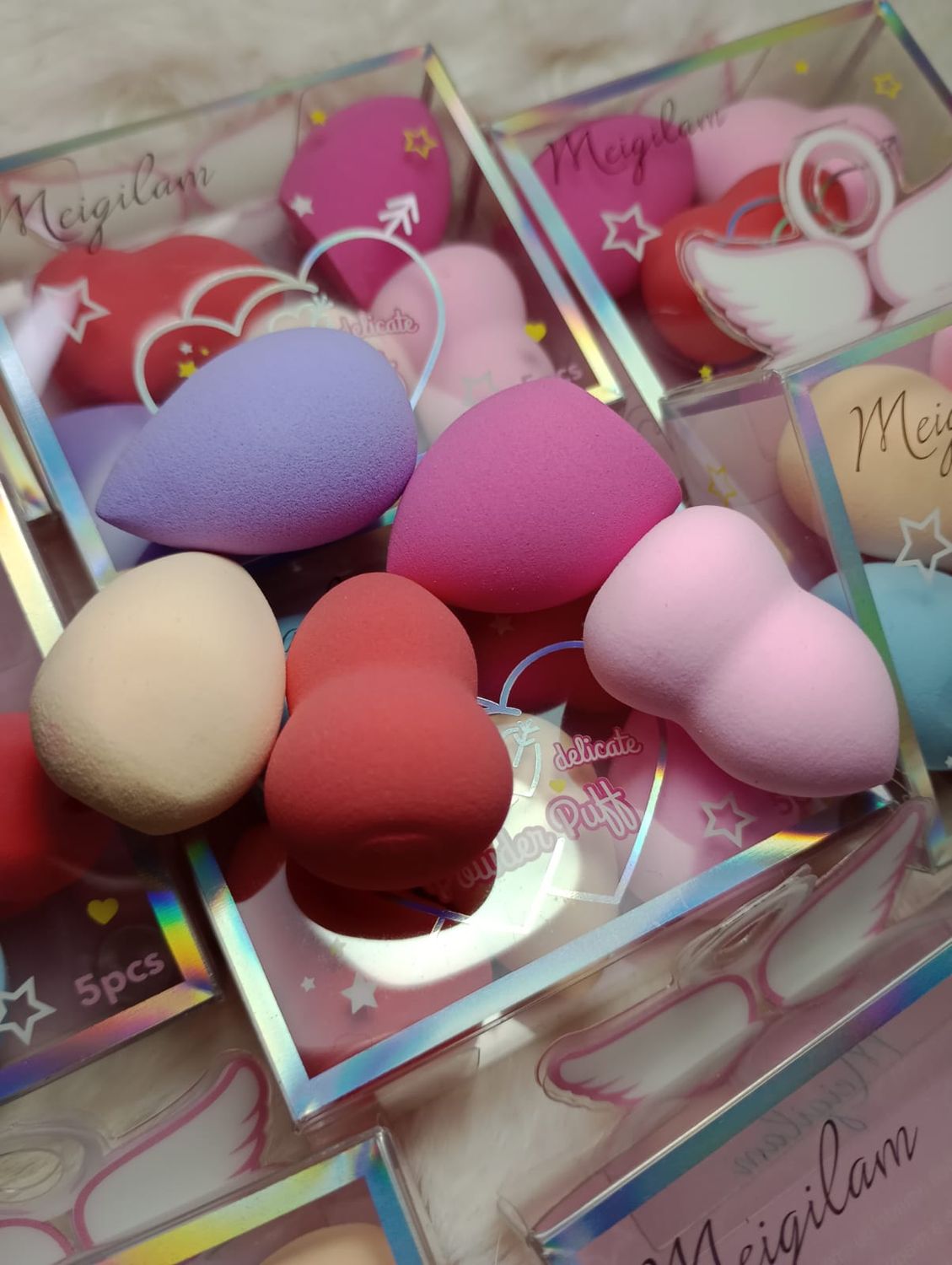 Mini Esponjitas de Maquillaje x5
