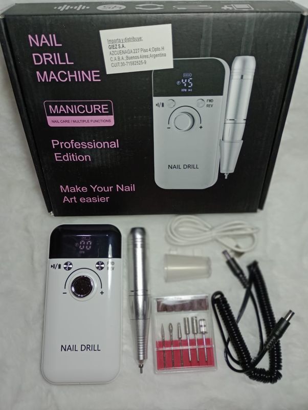 Torno Inalámbrico / Nail Drill 45000 RPM