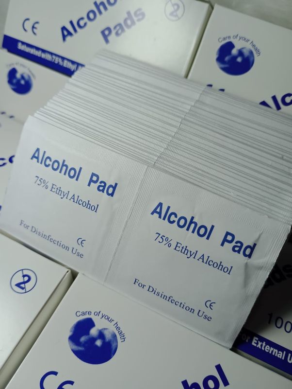 Caja de Pads de Alcohol