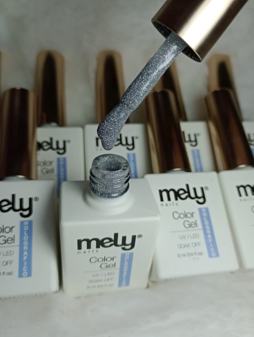 Esmalte Holográfico Semipermanente de Mely