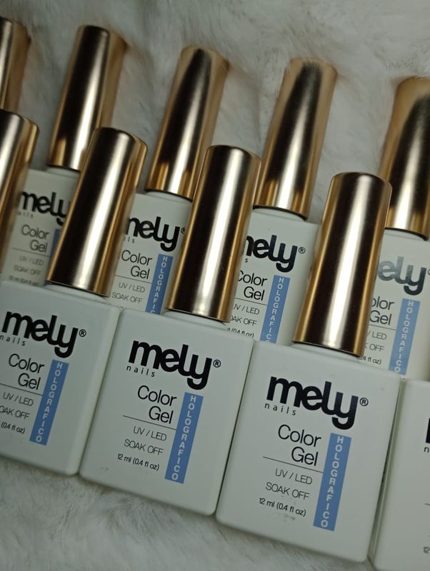 Esmalte Holográfico Semipermanente de Mely