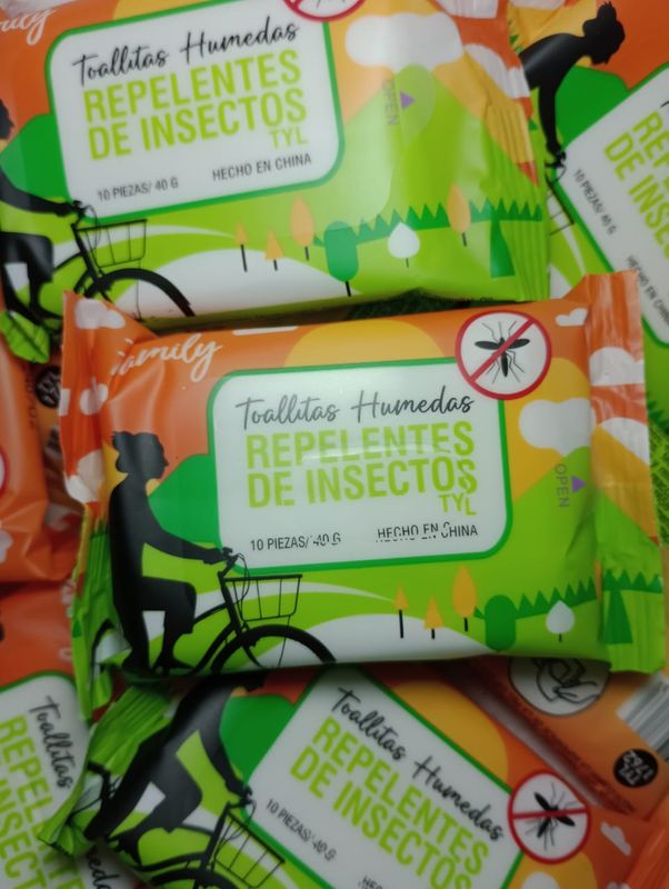 Toallitas Repelentes de Moquitos