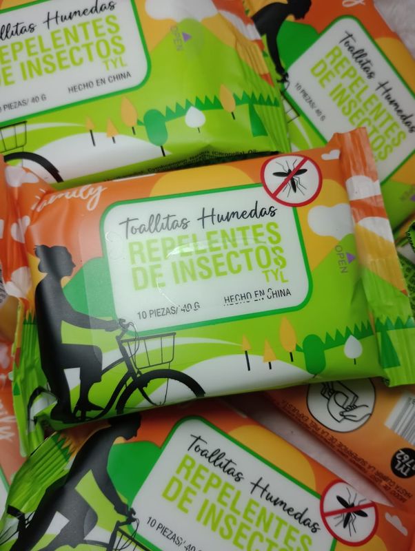 Toallitas Repelentes de Moquitos