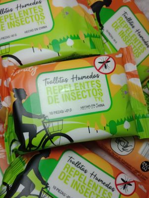 Toallitas Repelentes de Moquitos