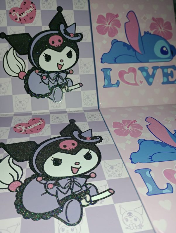 Sombras de Stitch y Kuromi 117 Colores