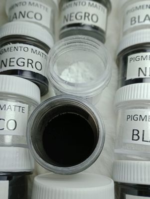 Pigmentos Matte para Efecto Aura (negro)