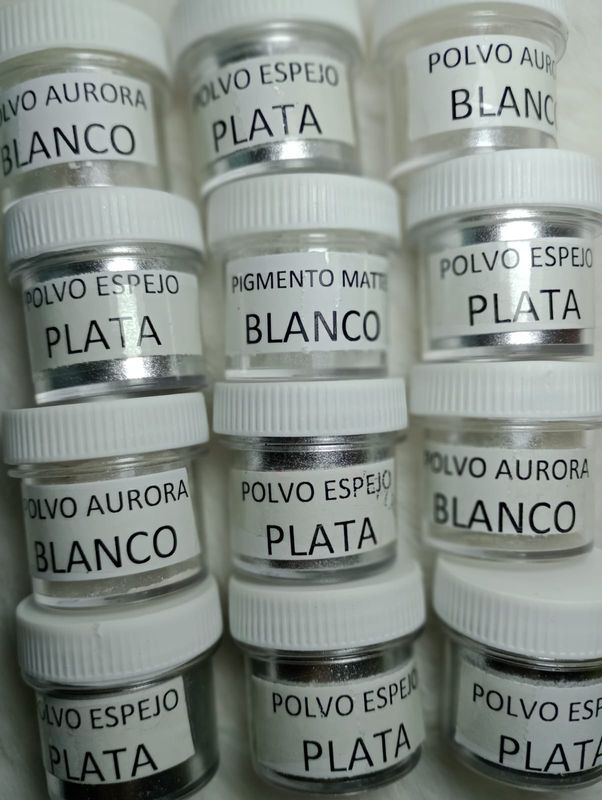 Pigmentos Matte para Efecto Aura (negro)