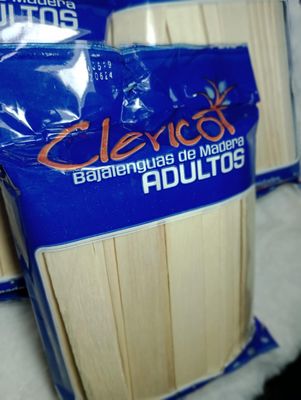 Bajalenguas de Madera x100 unidades