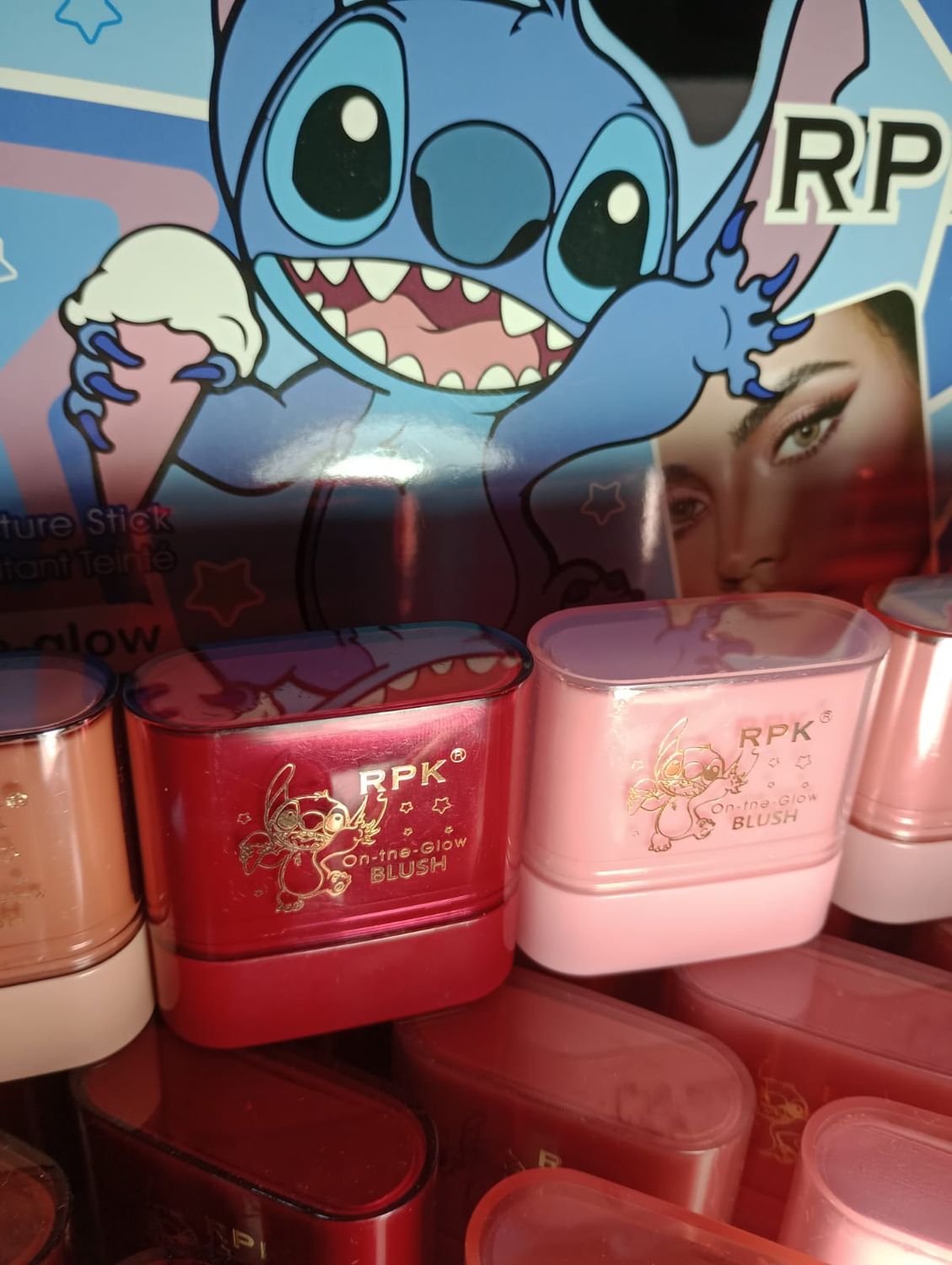 Rubores en Crema de Stitch