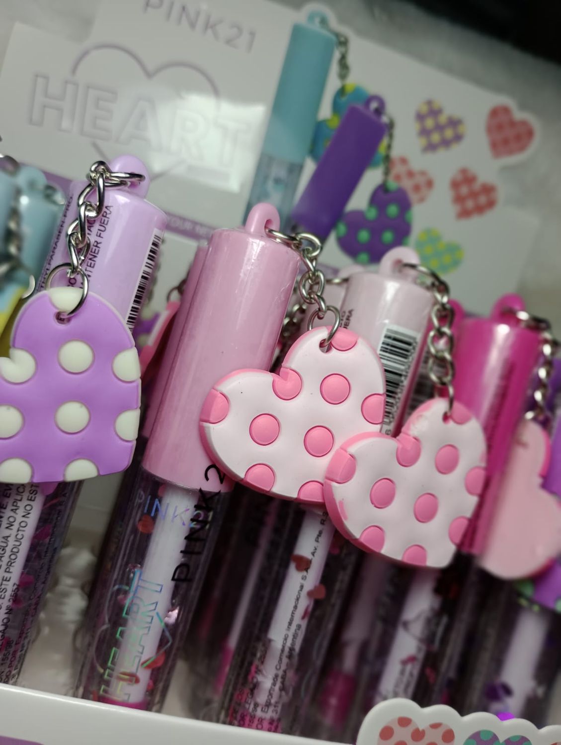 Gloss de Llavero, de Pink 21
