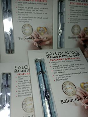 Torno Salon Nails Recargable con 12 fresas