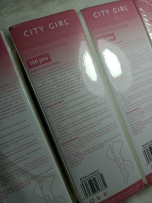 Bandas depiladoras x 100 unidades de CityGirl