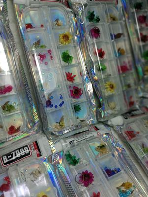 Flores para Encapsular con Pegamento