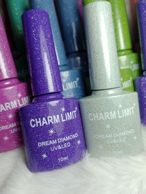 Esmaltes Reflectivos Dream Diamond Charm Limit Uv/Led 10ml