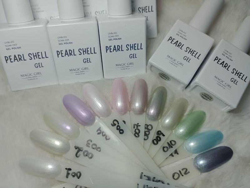 Esmaltes Perlados de 15ml