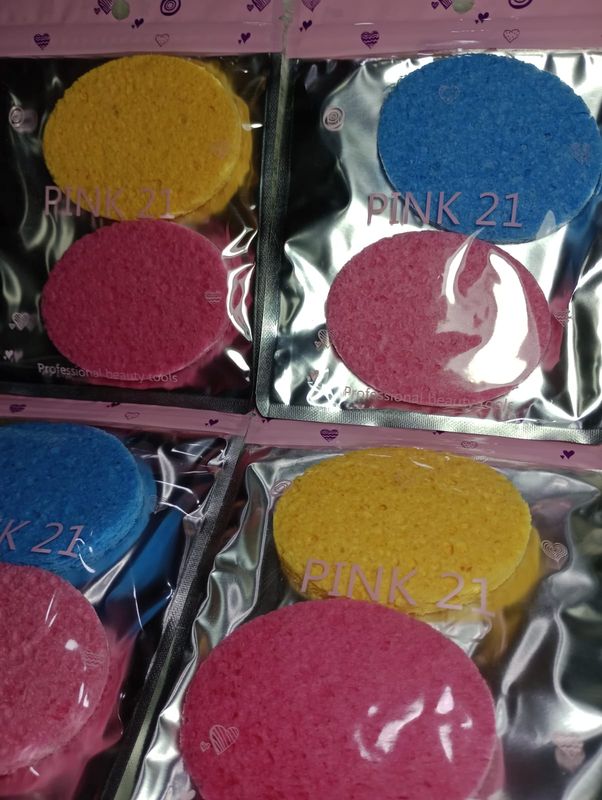 Esponjas/ Limpieza Facial- PINK21