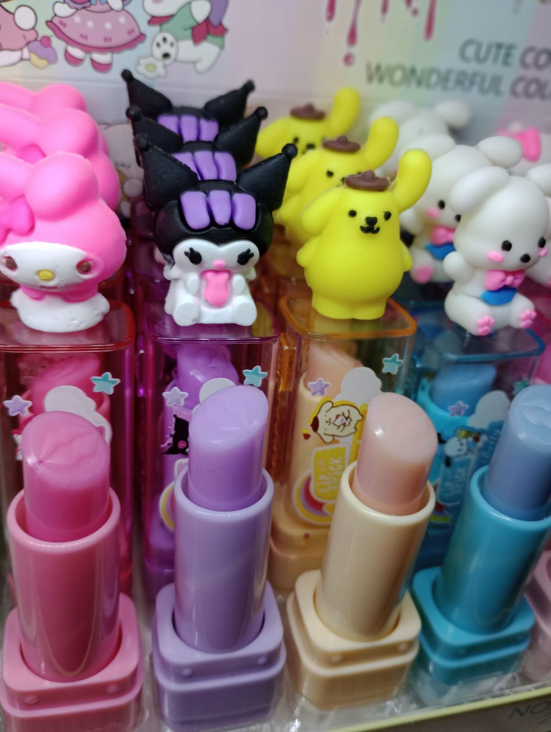 Lipstick Balsamos  de Kuromi Miss Bety