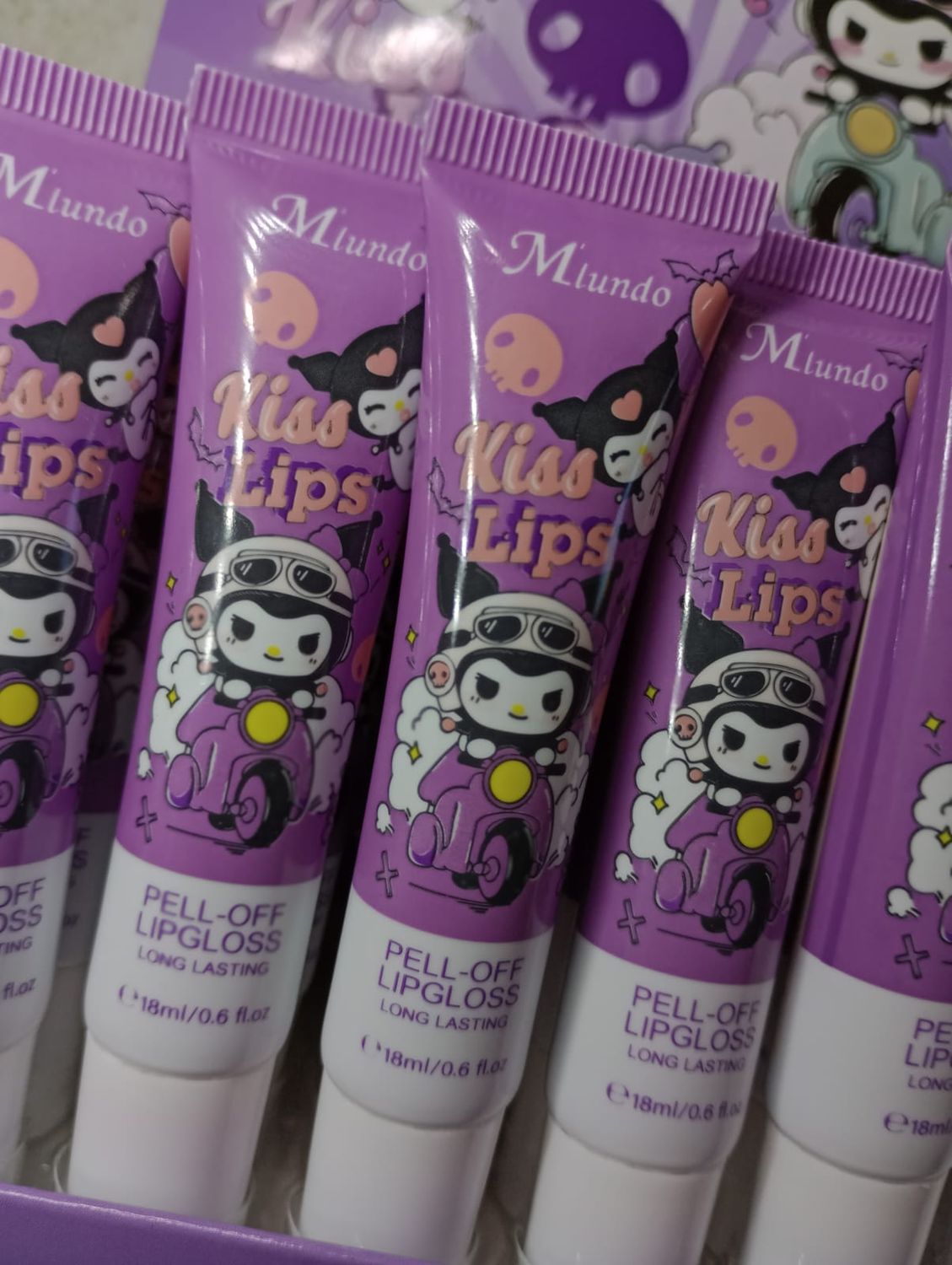 Tintas Labiales Pelll Off de Kuromi