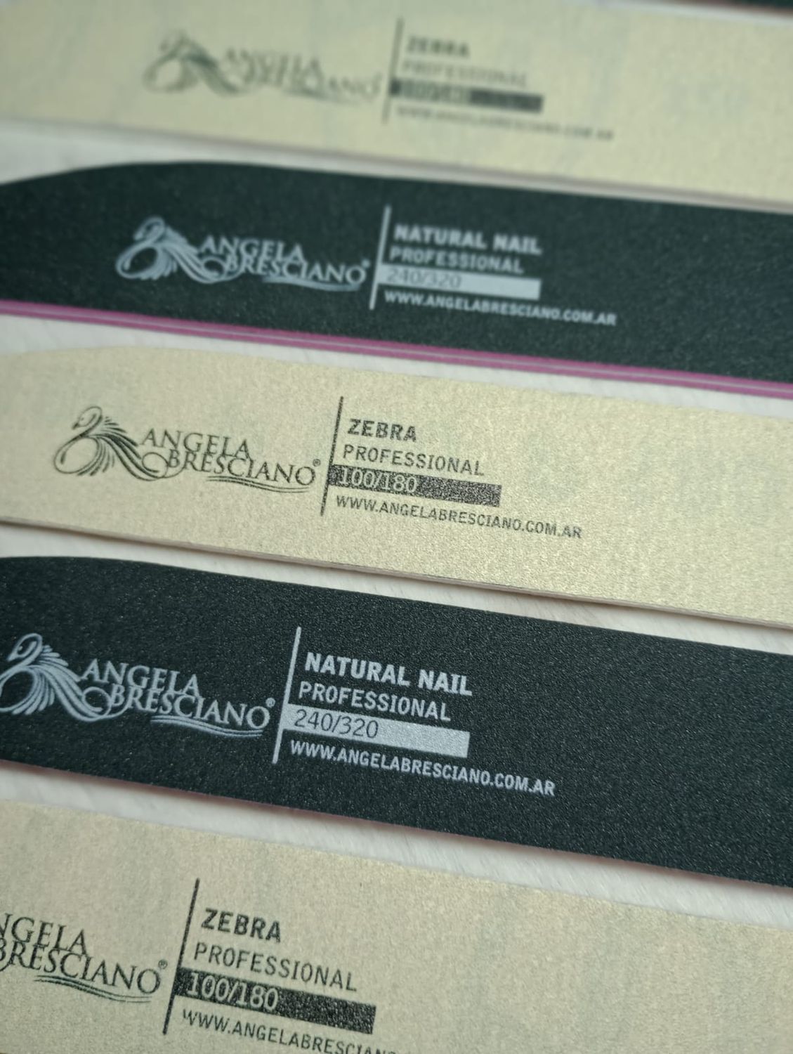 Limas Cuchillo 100/180-240/320 Zebra de Angela Bresciano