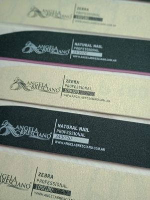 Limas Cuchillo 100/180-240/320 Zebra de Angela Bresciano