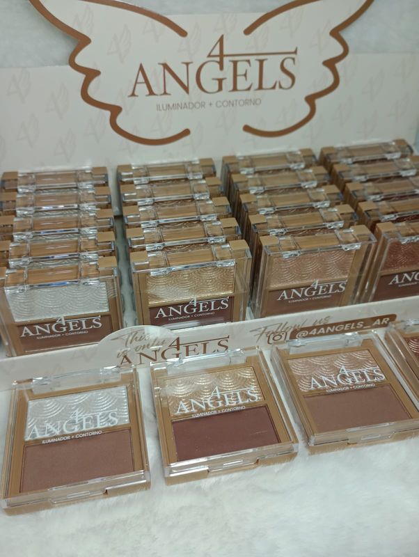 Paleta de Iluminador + Contorno 4Angels