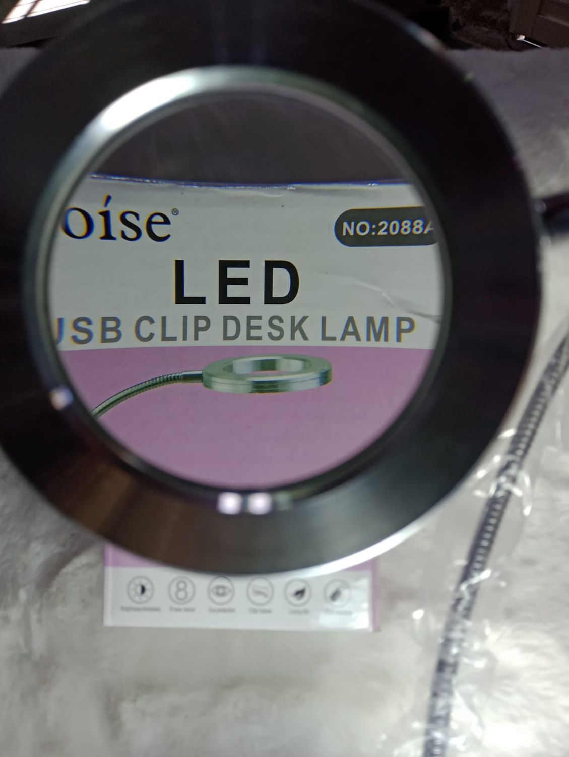 Aro/Lampara de Luz Led con Lupa de Eloise