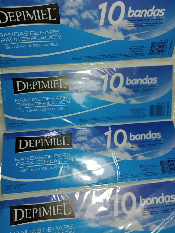 Bandas Depiladoras 10Unidades