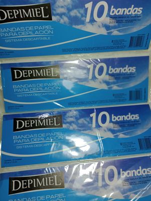 Bandas Depiladoras 10Unidades