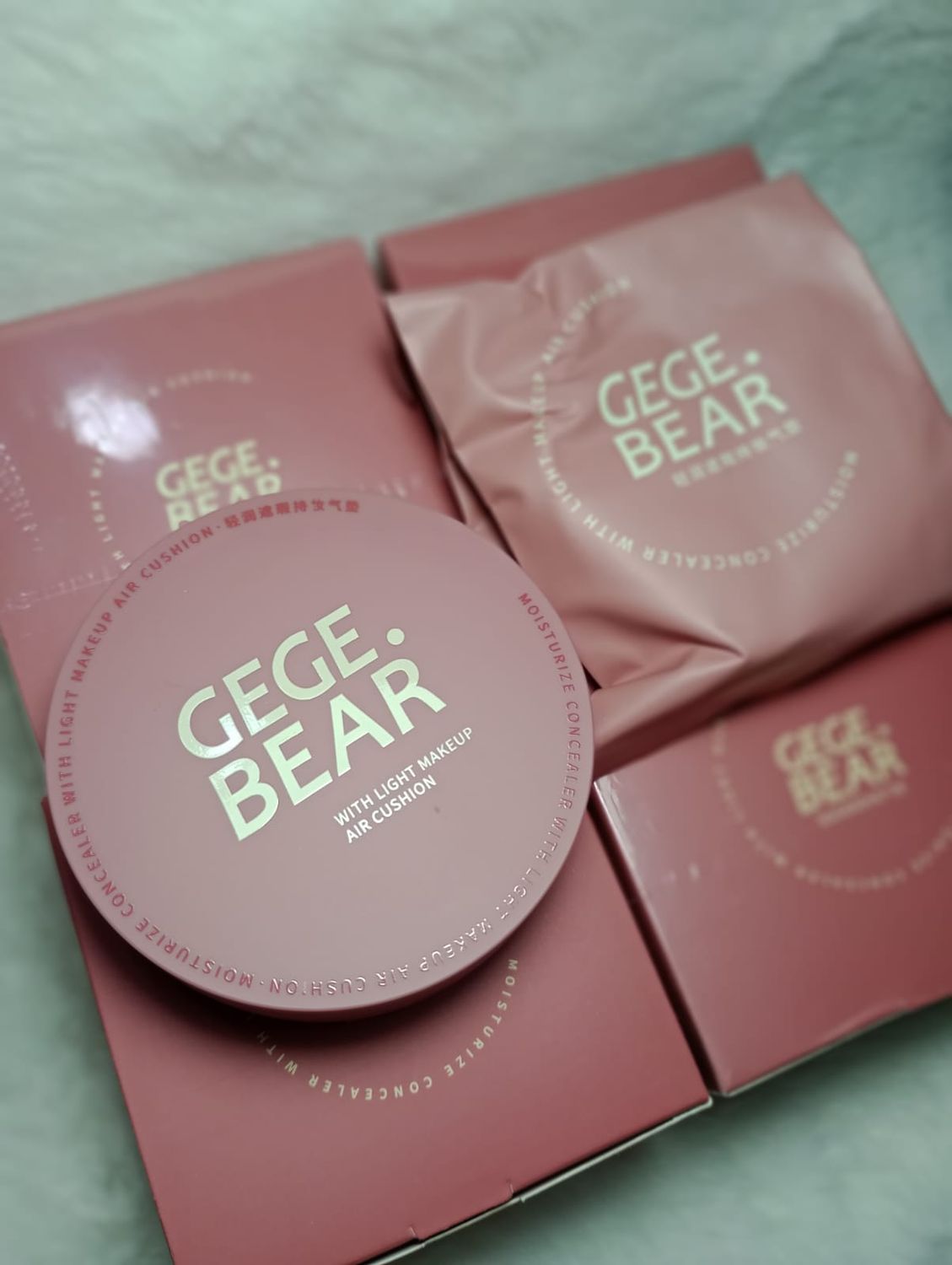Base Liquida de Maquillaje Coreana de Alta Cobertura de Gege Bear