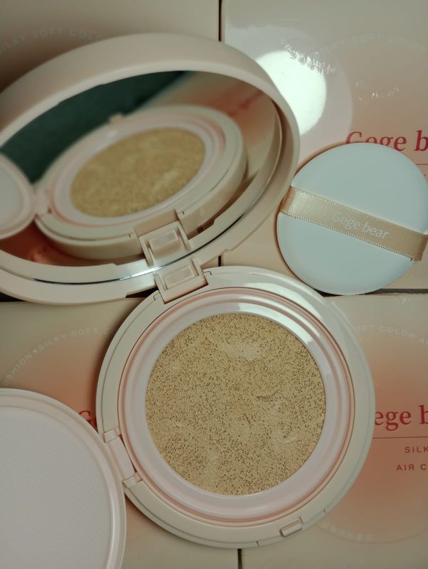 Base Liquida de Maquillaje Coreana de Alta Cobertura Gege Bear