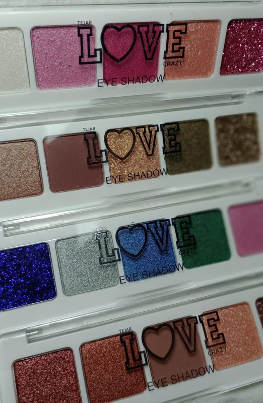 Paleta de Sombras Love de Tejar