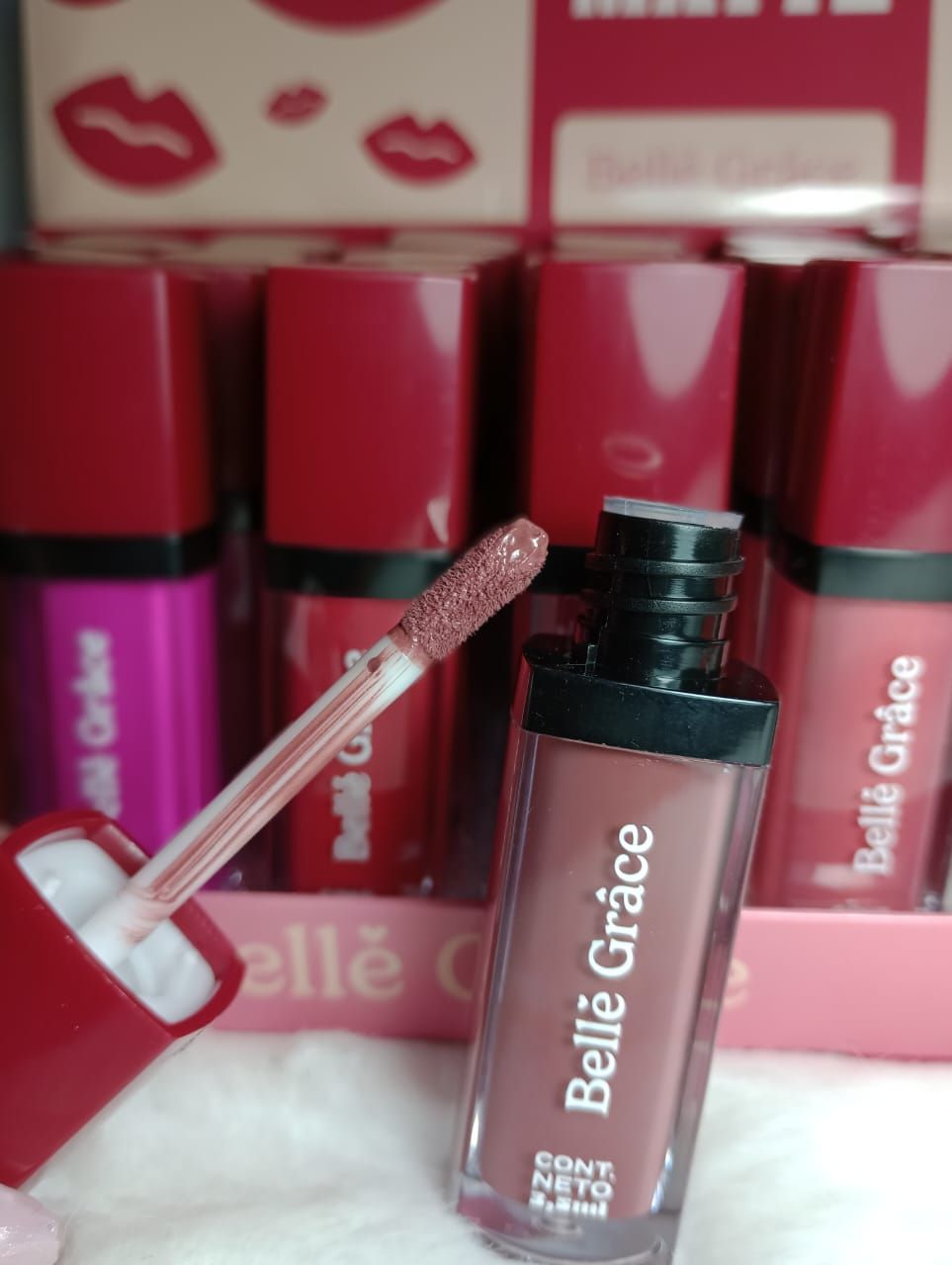 Lip Gloss Matte de 24horas Belle Grace