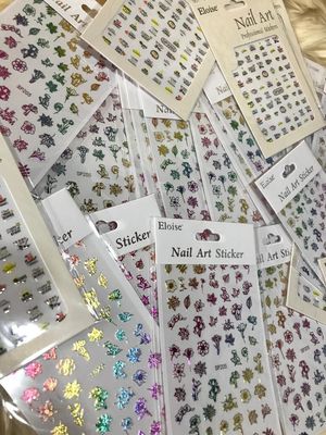 Stickers/Pegatinas para Uñas (Consultar Modelos) Precio por C/U