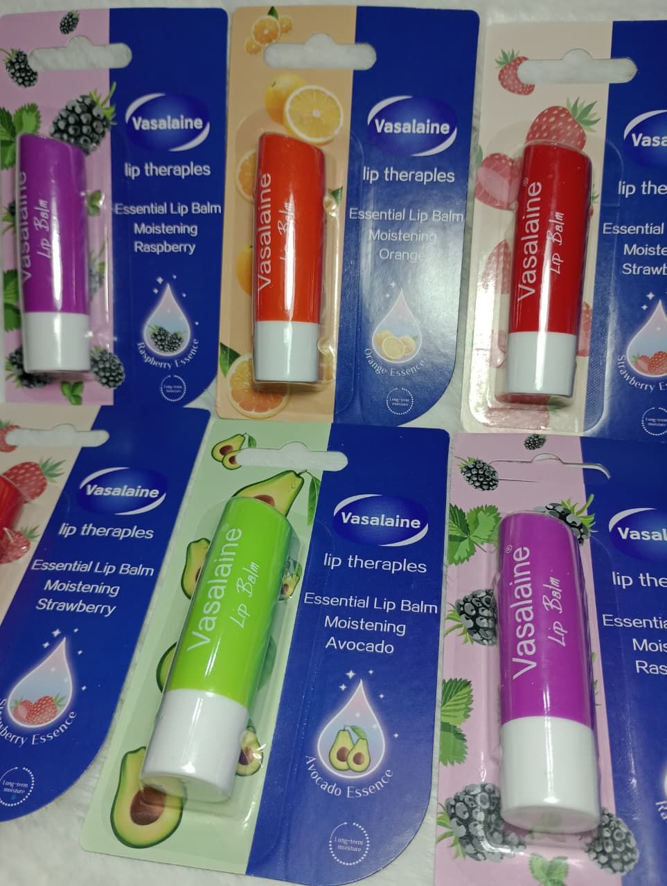 Balsamos Labiales con Vaselina